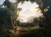 Thomas Cole The Garden of Eden painting